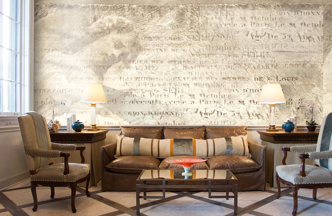 Обои E030501-8 фото в интерьере кабинета