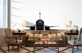 Обои P021601-8 фото в интерьере кабинета превью