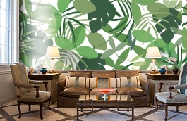 Обои P031701-8 фото в интерьере кабинета превью