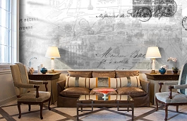 Обои P111301-8 фото в интерьере кабинета превью