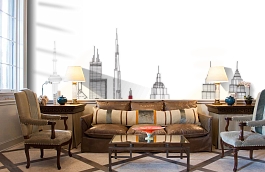 Обои P112001-8 фото в интерьере кабинета превью