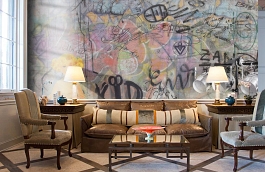 Обои P201801-8 фото в интерьере кабинета превью