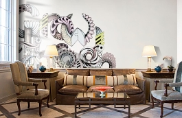 Обои P202401-8 фото в интерьере кабинета превью