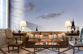 Обои 1460 lev5 808 фото в интерьере кабинета превью