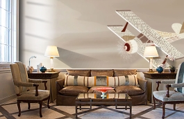 Обои 1492 lev5 808 фото в интерьере кабинета превью