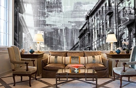 Обои 1509-1 ev5 808 фото в интерьере кабинета превью