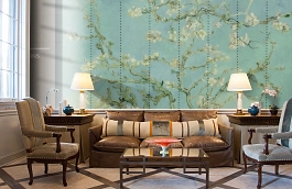 Обои 30548 фото в интерьере кабинета превью