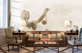 Обои 4500051 фото в интерьере кабинета превью