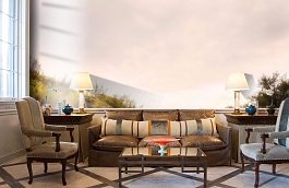 Обои 4500164 фото в интерьере кабинета превью