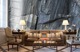 Обои 100358 фото в интерьере кабинета превью