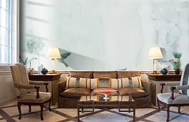 Обои 100471 фото в интерьере кабинета превью