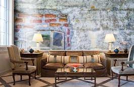 Обои 101058 фото в интерьере кабинета превью