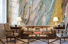 Обои 101096 фото в интерьере кабинета превью