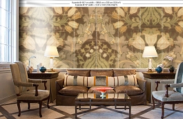 Обои MRV-02-8 фото в интерьере кабинета превью