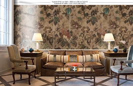 Обои MRV-04-8 фото в интерьере кабинета превью