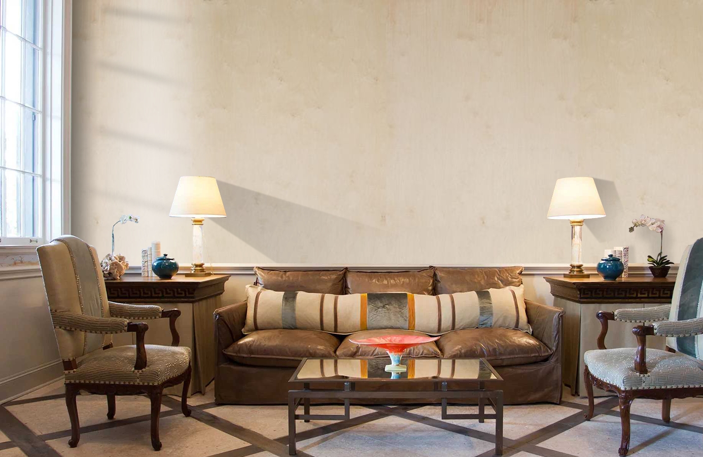 Обои E020301-9 фото в интерьере кабинета