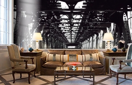 Обои P020901-9 фото в интерьере кабинета превью