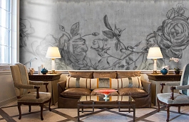 Обои P131601-9 фото в интерьере кабинета превью