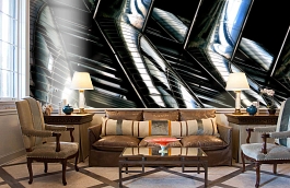 Обои P151401-9 фото в интерьере кабинета превью