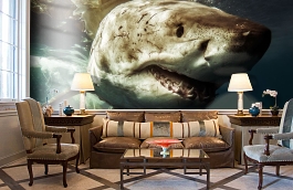 Обои P170901-9 фото в интерьере кабинета превью