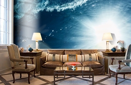 Обои P171301-9 фото в интерьере кабинета превью