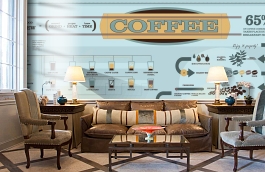 Обои P182301-9 фото в интерьере кабинета превью