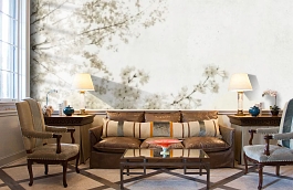 Обои 4500031 фото в интерьере кабинета превью