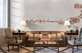 Обои 4500033 фото в интерьере кабинета превью