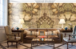 Обои MRV-02-9 фото в интерьере кабинета превью