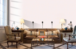 Обои DM228-1 фото в интерьере кабинета превью