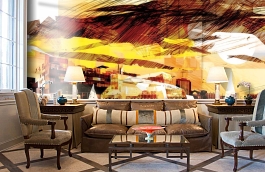 Обои P151301-0 фото в интерьере кабинета превью