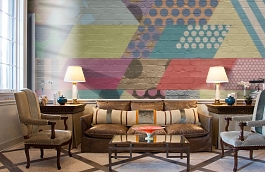 Обои P202802-0 фото в интерьере кабинета превью