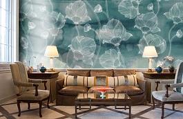 Обои P260201-10 фото в интерьере кабинета превью