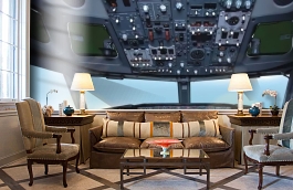 Обои 848502 фото в интерьере кабинета превью