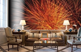 Обои 848755 фото в интерьере кабинета превью