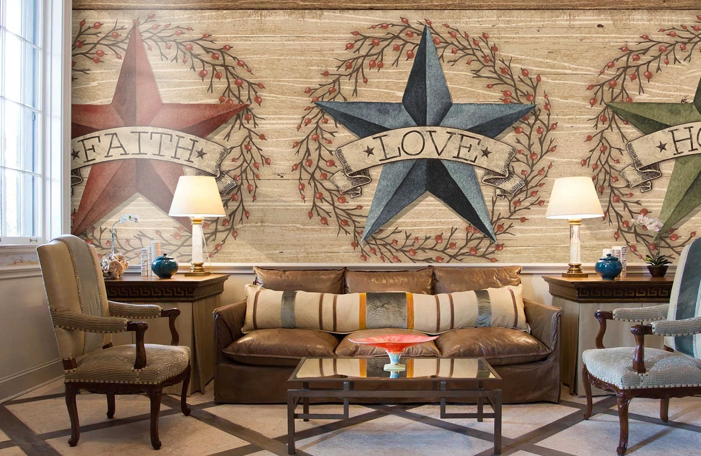 Обои CBB2251 фото в интерьере кабинета