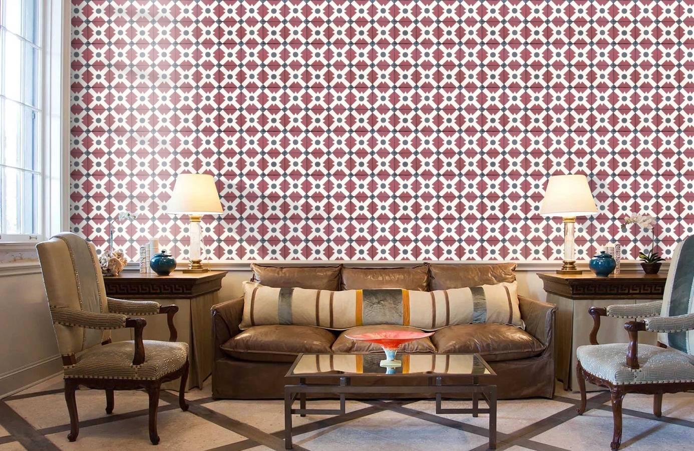 Обои 3000012 фото в интерьере кабинета