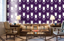 Обои 890150 фото в интерьере кабинета превью