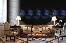 Обои 891553 фото в интерьере кабинета превью