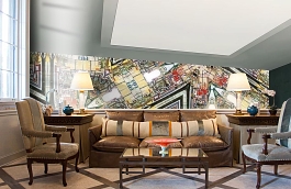 Обои 1601 lev6 810 фото в интерьере кабинета превью