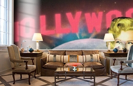 Обои 4500011 фото в интерьере кабинета превью