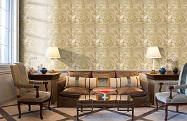 Обои 9934 COL 4 фото в интерьере кабинета превью