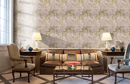 Обои HERNANI-P-11 фото в интерьере кабинета превью