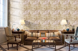 Обои HERNANI-P-20 фото в интерьере кабинета превью