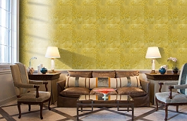 Обои HERNANI-P-34 фото в интерьере кабинета превью