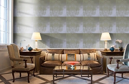 Обои WT-ZBR-14-04 фото в интерьере кабинета превью