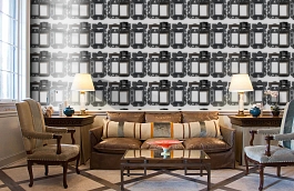 Обои DRO-01 фото в интерьере кабинета превью