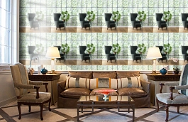 Обои ERG-01 фото в интерьере кабинета превью