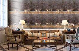 Обои JEE-01 фото в интерьере кабинета превью