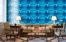 Обои PNO-03 фото в интерьере кабинета превью